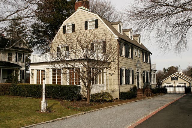 Real estate photograph of a house located at 112 Ocean Avenue in the town of Amityville, New York March 31, 2005.