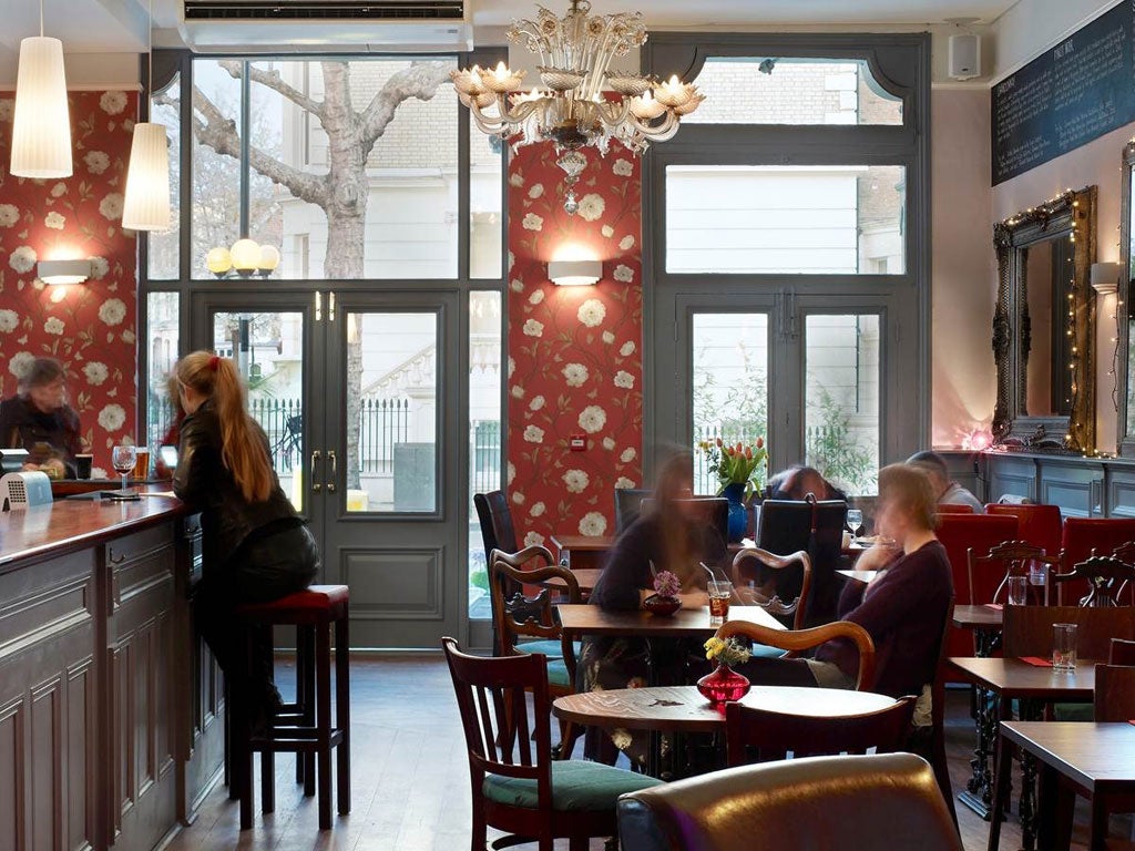 Portobello House is an old Victorian pub re-made as a two-floor hotel with a bar