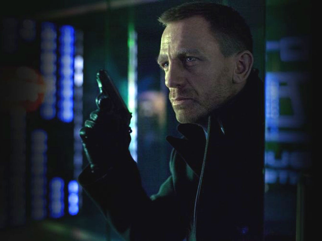 Daniel Craig stars in Skyfall, to be released later this month