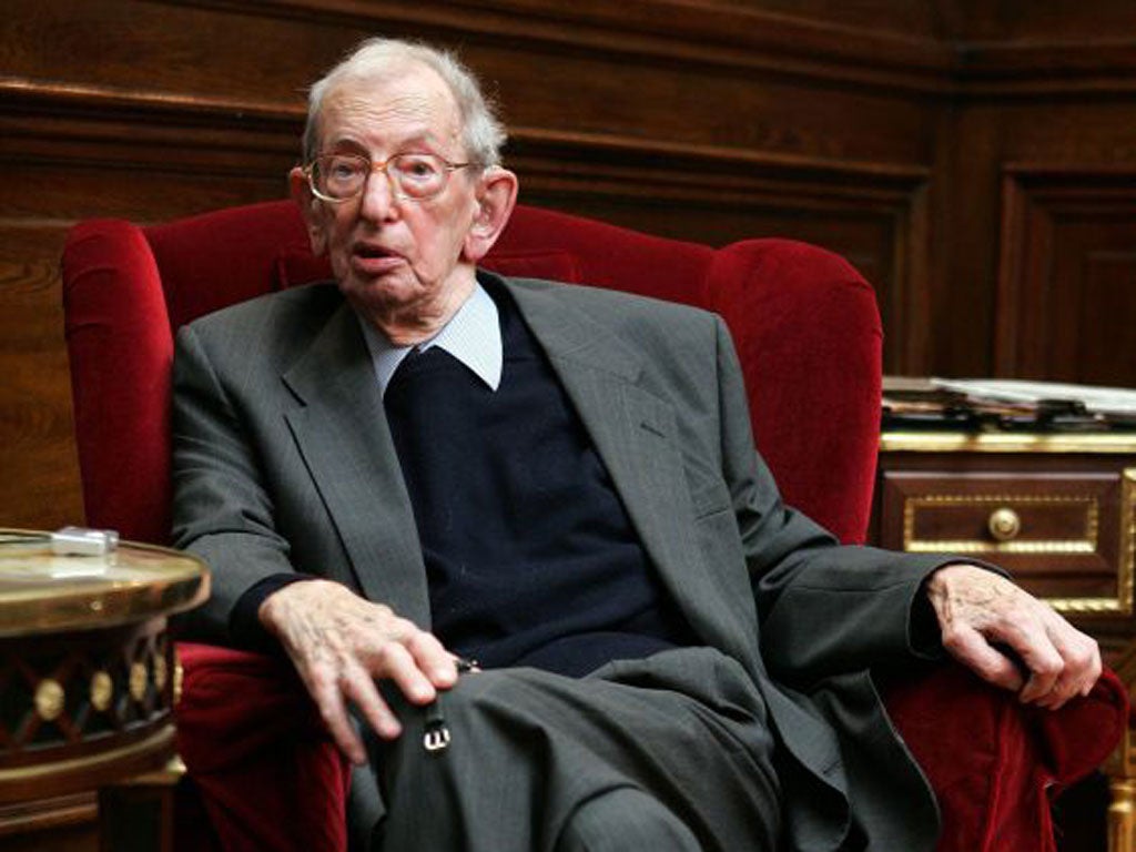 Party man: Hobsbawm at 90. He died last week at 95