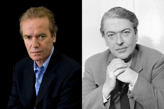 Keep it in the family: writer Martin Amis and his novelist father Kingsley