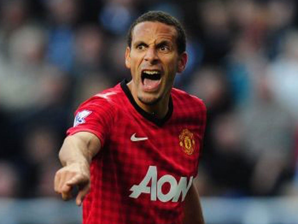 Rio Ferdinand had a commanding game in defence for United