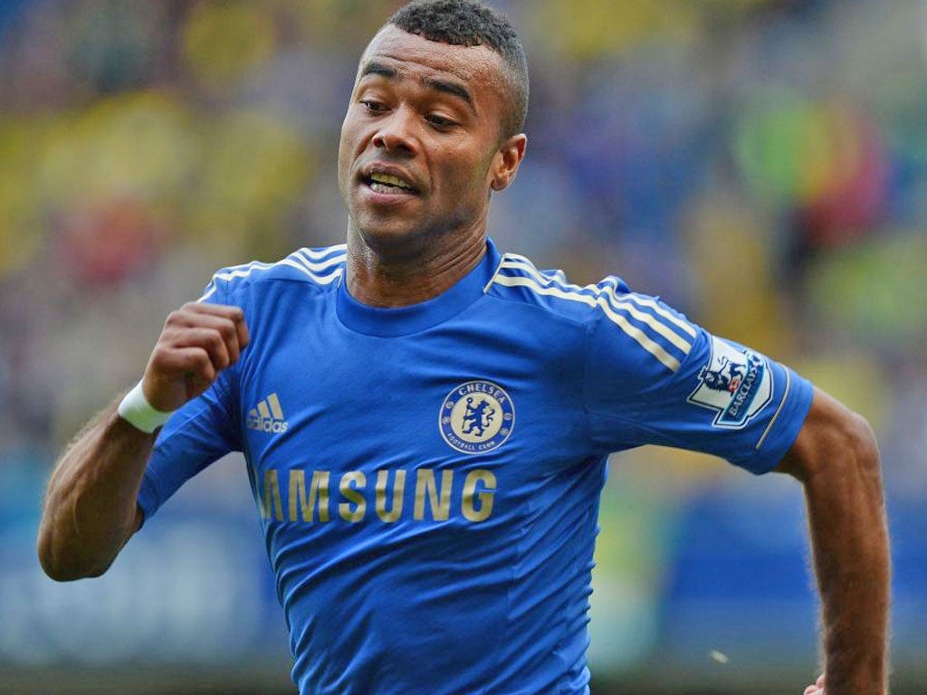 Ashley Cole: The FA is likely to charge the Chelsea defender for his
abusive tweet
