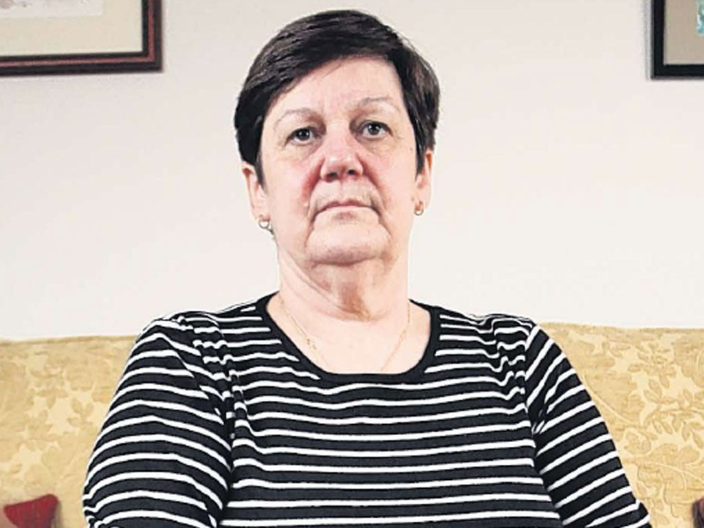 Jane Nicklinson at home in Melksham