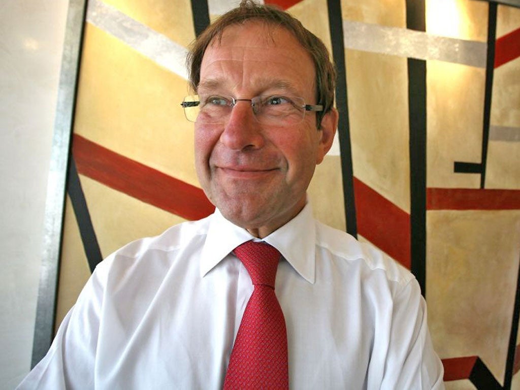 Richard Desmond: launched the Health Lottery with £50m