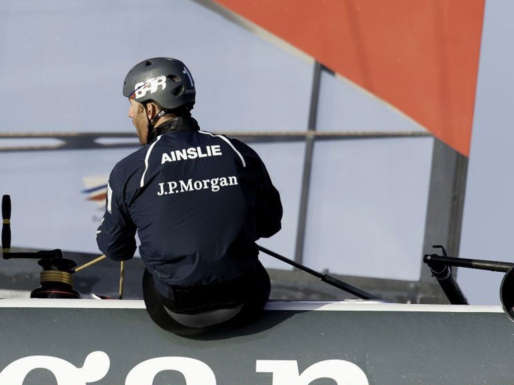 Skipper Ben Ainslie ended a hectic week in San Francisco in second place of the fleet racing at the America’s Cup World Series Championship Racing