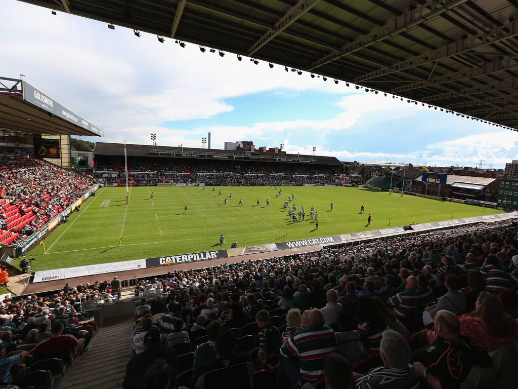 Welford Road, the home of Leicester Tigers