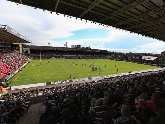 Welford Road, the home of Leicester Tigers