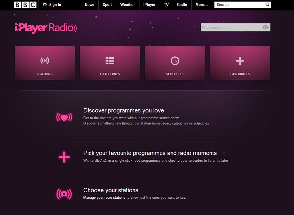 iPlayer for Radio