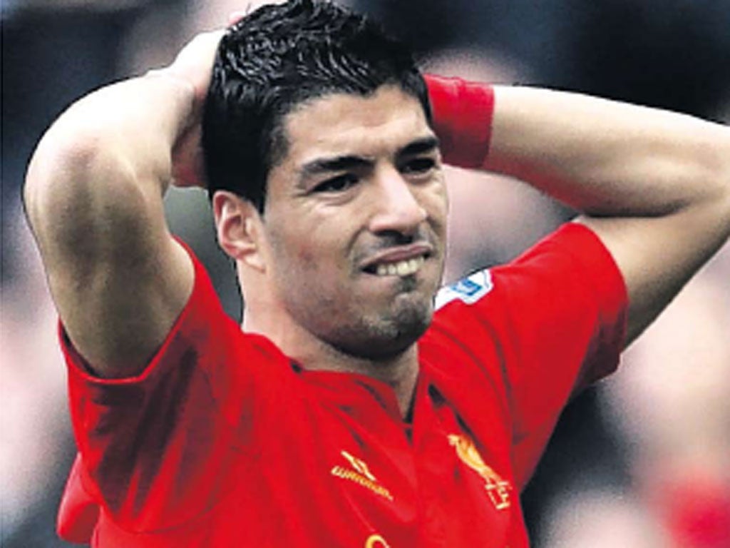 Luis Suarez has been accused of diving