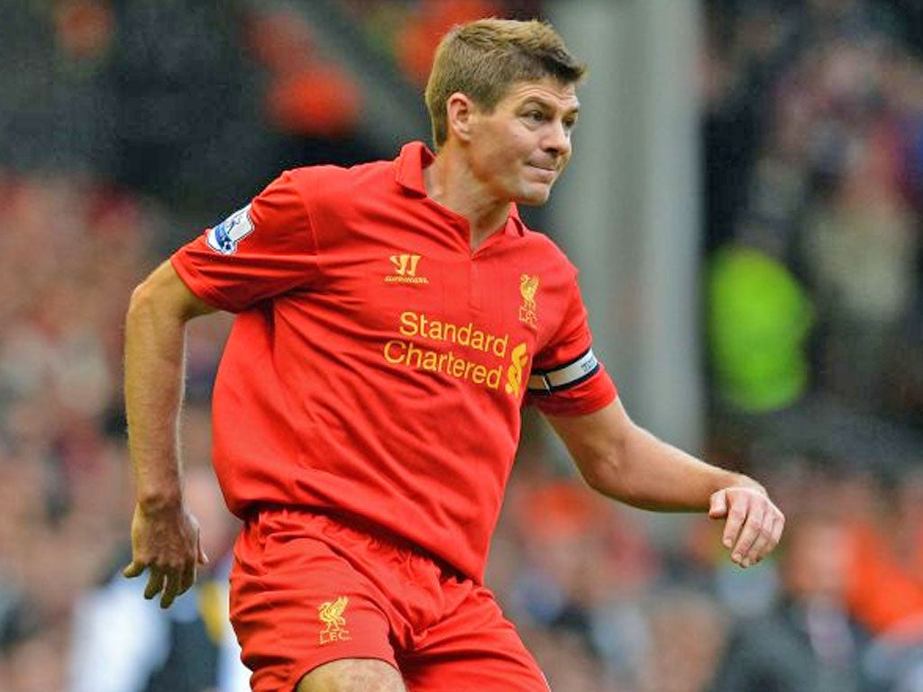 Steven Gerrard: The Liverpool midfielder has been tipped to make the switch to defence