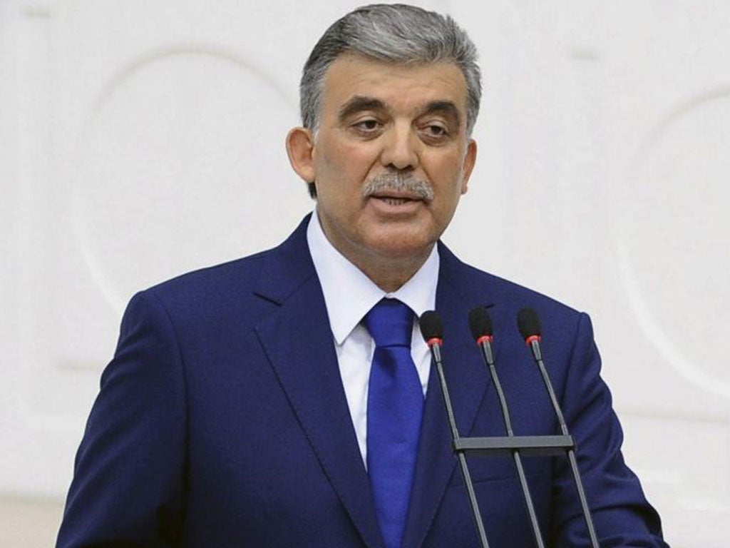 Turkey’s President, Abdullah Gul, said his government was in
“constant consultation” with the military