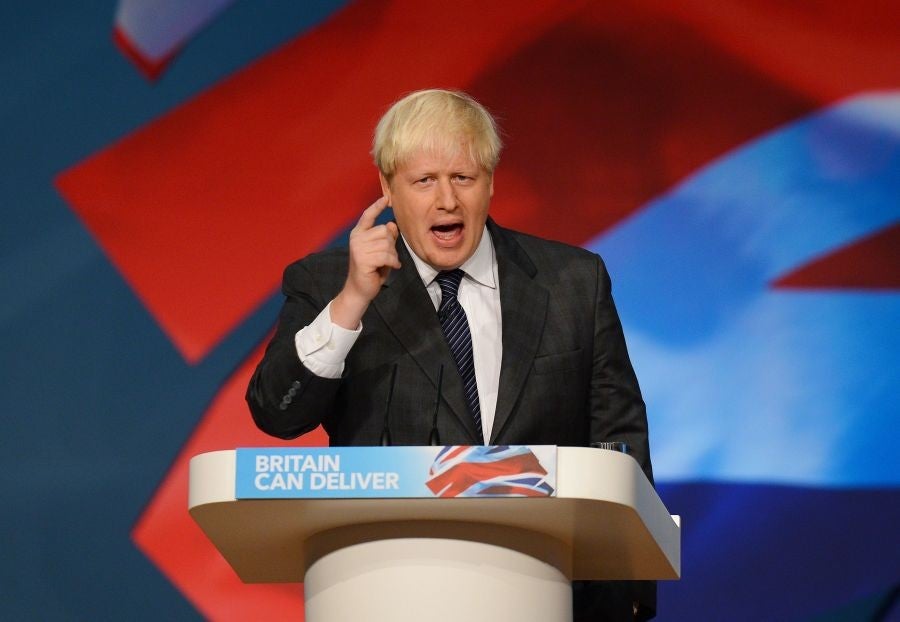 In his keynote speech to the Conservative conference in Birmingham, Boris Johnson made a point of picking out the PM for praise