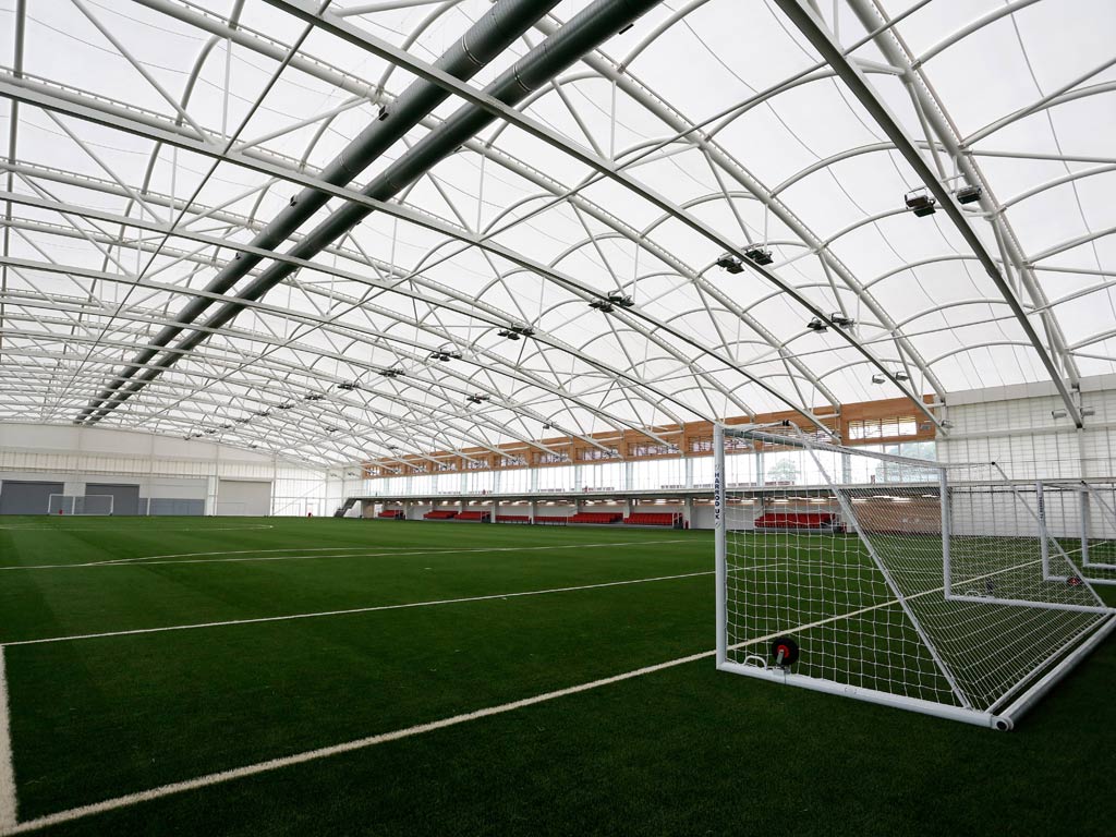 A view of the facilities at St George's Park