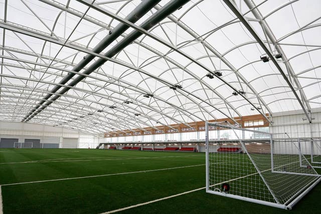 A view of the facilities at St George's Park