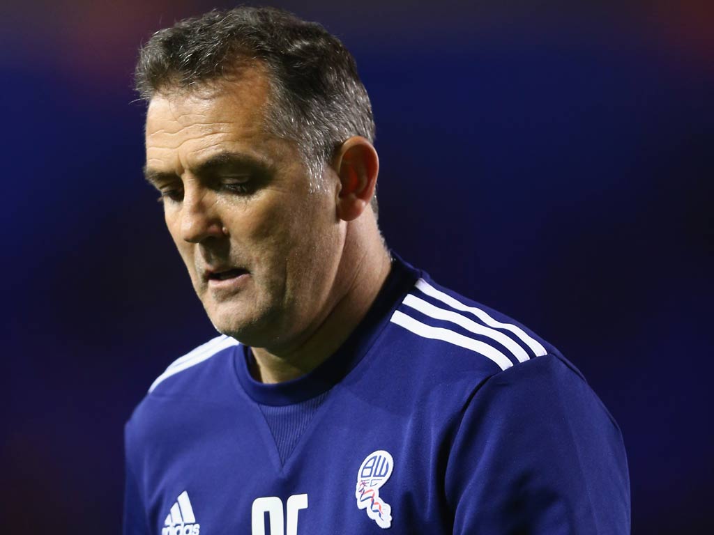 October 9 - Owen Coyle (Bolton) Having taken over at the Reebok in January 2010, Owen Coyle would see Bolton relegated the following season in a campaign which will be remembered for the heart-attack suffered by midfielder Fabrice Muamba. Bol