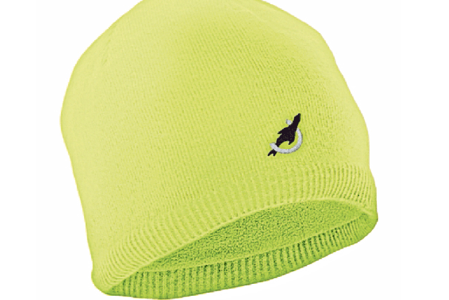 <p>{1} Sealskinz Hi-Vis Waterproof Beanie</p>
<p>This hat has a very clever construction: on the outside it's made of a knitted acrylic, which sees off all but the heaviest wind and rain that the season can throw at you, while on the inside it has a micro
