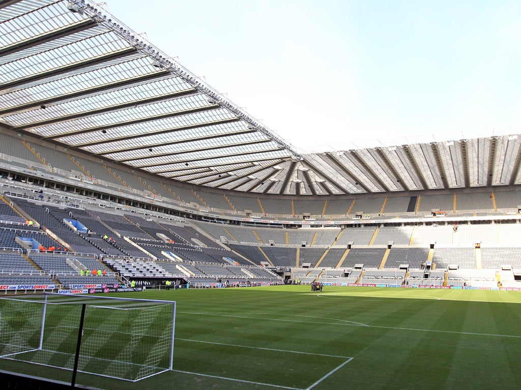 The Sports Direct Arena will revert to its original name of St James' Park
