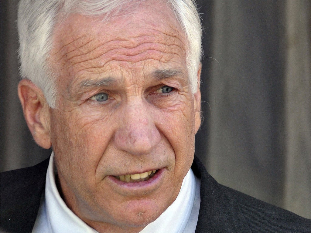Jerry Sandusky: 'They can treat me as a monster, but in my heart I know I did not do these acts'