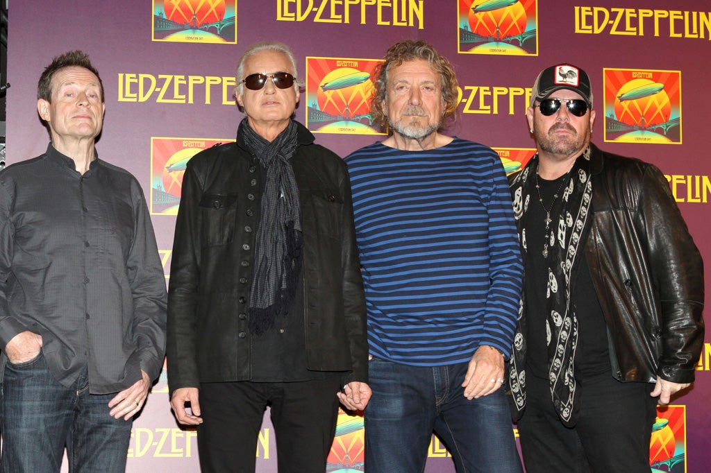 Led Zeppelin 'Celebration Day' press conference at MoMA, New York