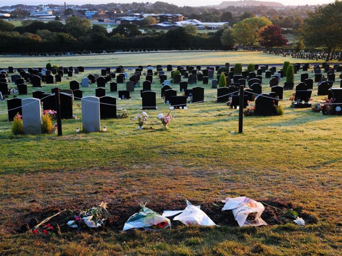 An unmarked grave Jimmy Savile's elaborate tombstone to be brokenup