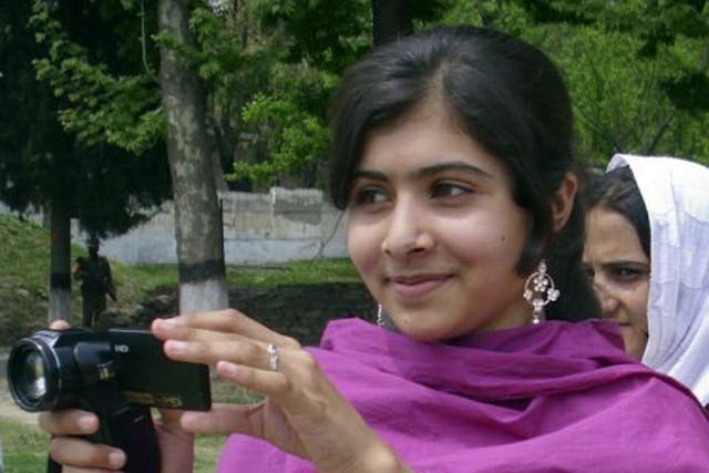 Malala Yousufzai was shot in the head while waiting on her school bus yesterday