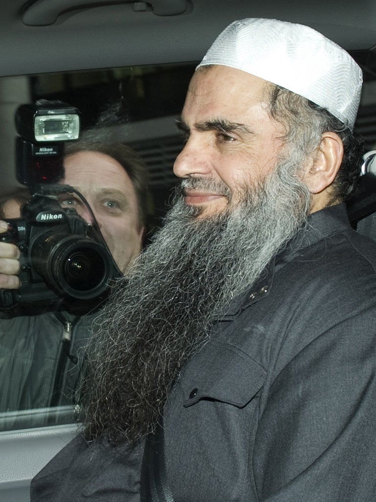 Qatada, described by a judge as Osama bin Laden's right-hand man in Europe, is facing a retrial on terror charges after Home Secretary Theresa May was given assurances by Jordan that no evidence gained through torture would be used against him