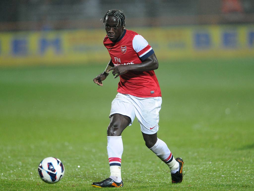 Arsenal defender Bacary Sagna