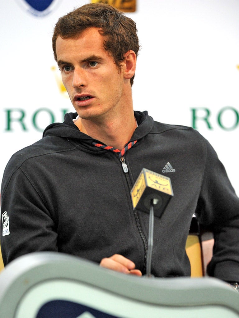 'It's definitely going in the right direction,' said Andy Murray