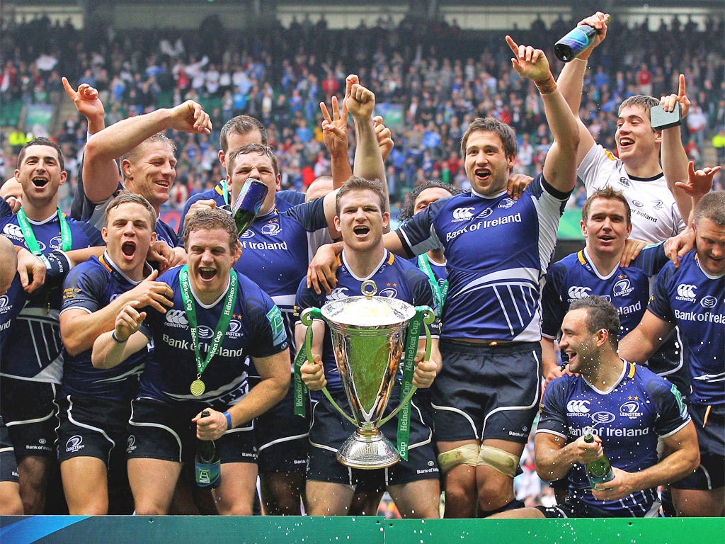 Leinster's win last season made it five Irish wins out of the last seven titles