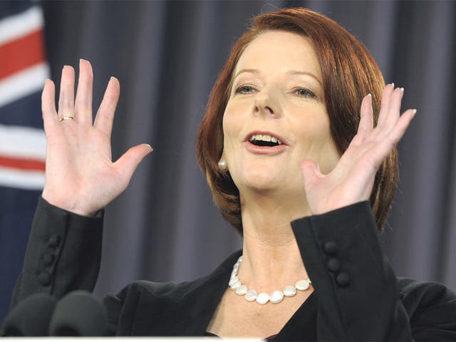 Australian Prime Minister, Julia Gillard