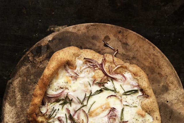 To vary pizza bianco, add freshly chopped oregano, rosemary or even shavings of truffle