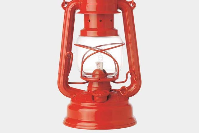 <p>1. Storm lantern</p>

<p>£29, Toast. This saffron lamp looks far too good to be left outdoors. 0844 557 0460, toast.co.uk</p>