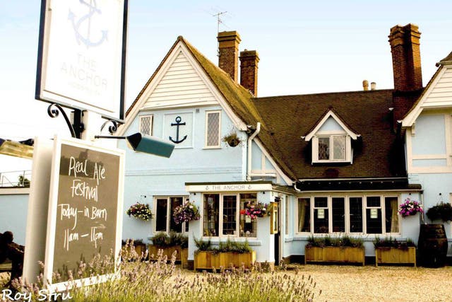 <p><strong>The Anchor</strong></p>
<p><em>Walberswick, Suffolk</em></p>
<p>The Anchor is one of those wonderful places that resists the urge to be precious. A cool seaside inn where informality reigns: kids are welcome; staff are lovely and dogs fall asleep in the bar. You're 500m from the sea with a vast sky hovering and waves breaking in the distance. There's a big terrace, a lawned garden and, inside, beautiful simplicity &#x2013; Cape Cod meets English rural. Books are everywhere, along with wonderful art, roaring fires and old leather benches. The food is the big draw. The fabulous garden chalet suites have just been superbly refurbished.</p>
<p>From £110 per night, including breakfast (01502 722112; <a href="http://www.anchoratwalberswick.com" target="_blank">anchoratwalberswick.com</a>)</p>