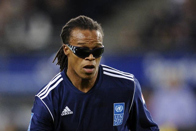 <b>Edgar Davids, unattached to Barnet, player/coach, 2012</b><br/>

Dutch legend Edgar Davids has played for Barcelona, AC Milan and Ajax - and soon he'll be able to add Barnet to that illustrious list. The 39-year-old has joined the League Two outfit primarily as a coach, yet despite not having played professionally for two years he has 'expressed a serious intent to become a member of the playing squad and is eager to make his debut for the Bee's in the next couple of weeks.'
