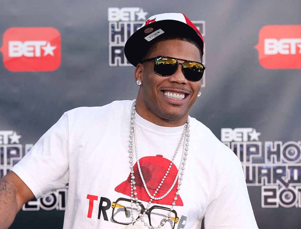 American rapper Nelly