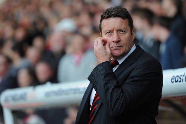 Sheffield United manager Danny Wilson