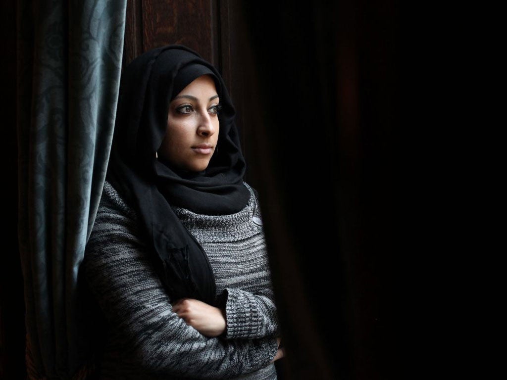 Maryam Al Khawaja, Bahraini human rights activist and daughter of prominent Bahraini human rights defender Abdulhadi al-Khawaja, pictured in London