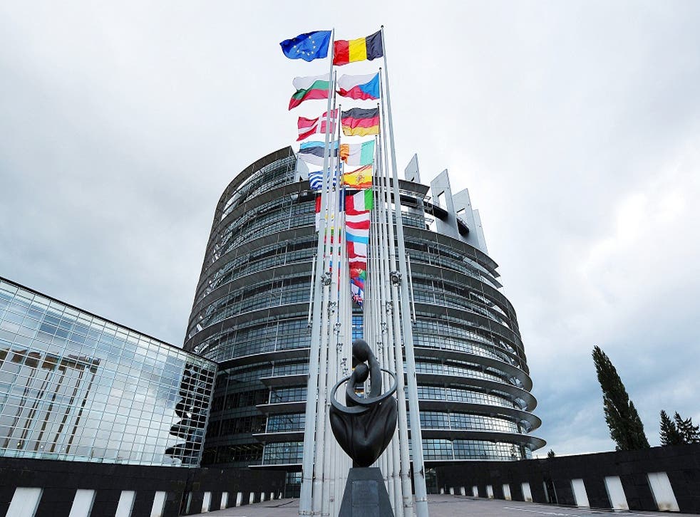 The UK has set a good example through domesetic policies such as 2050 net-zero carbon emissions and the Climate Change Act. Pictured is the European Parliament