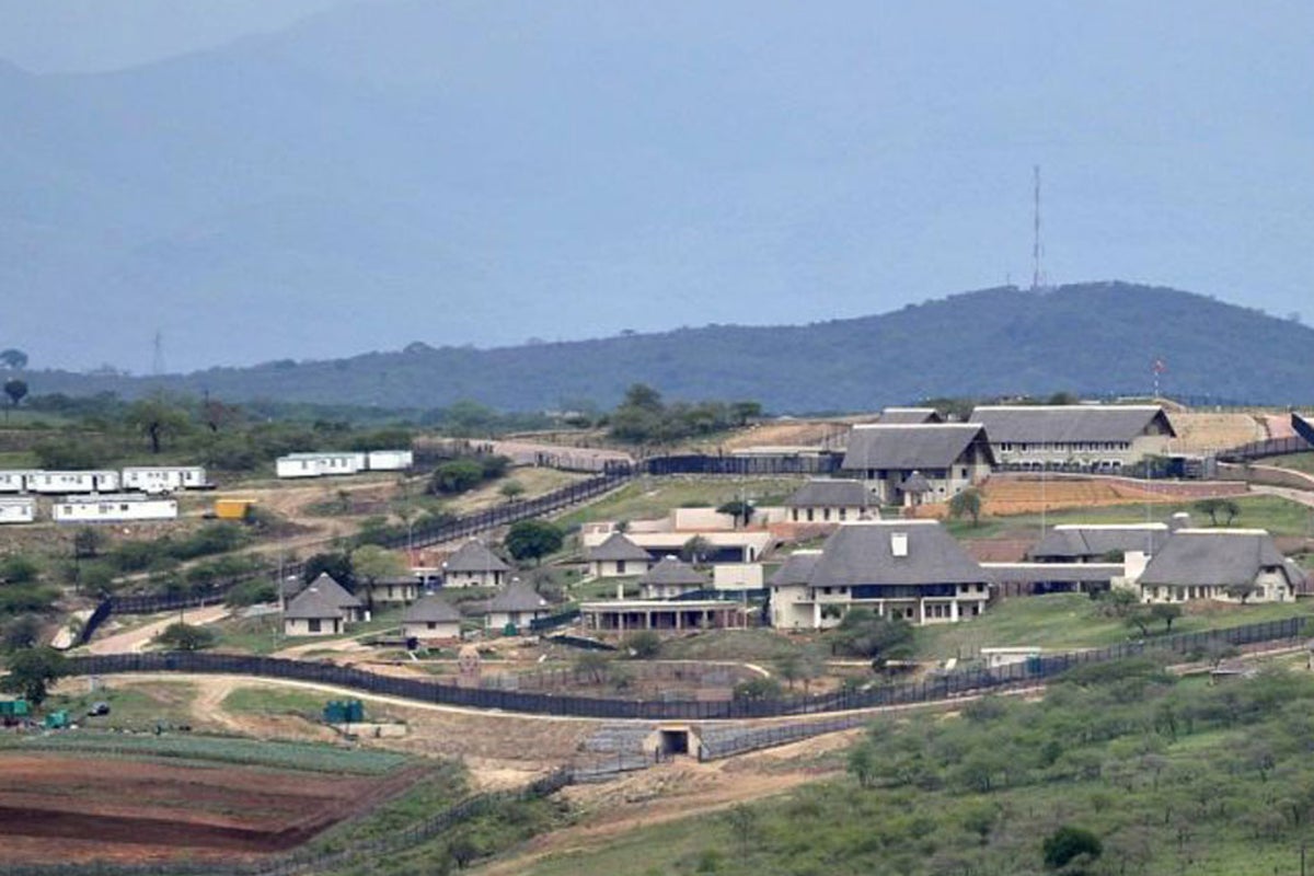 Zuma turns his rural home into a $23m palace | The Independent | The ...