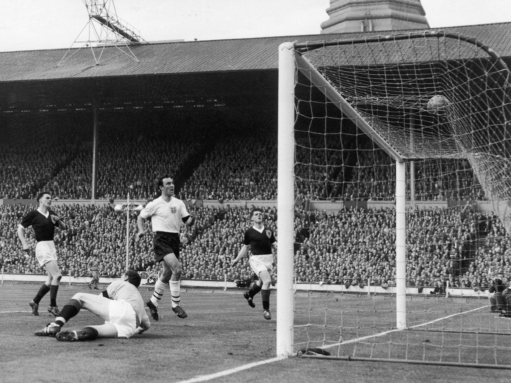 Greaves cored 44 goals in 57 matches for England