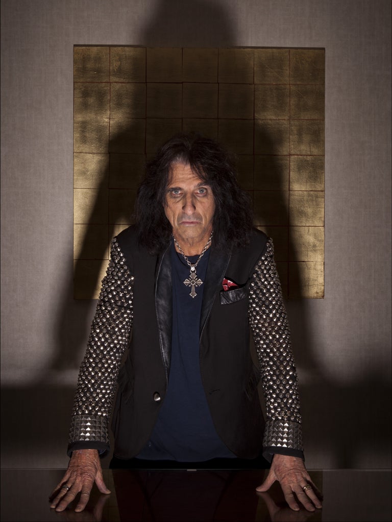 Alice Cooper, the golf-loving, God-fearing king of panto-rock