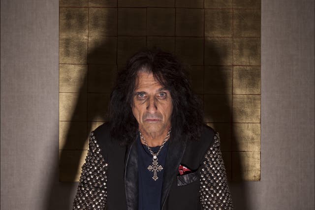 Alice Cooper, the golf-loving, God-fearing king of panto-rock