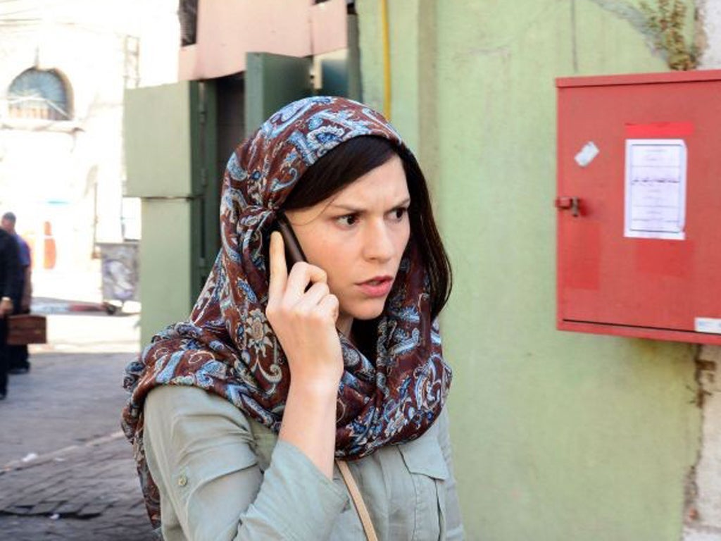 Claire Danes's discredited CIA agent, Carrie Mathison