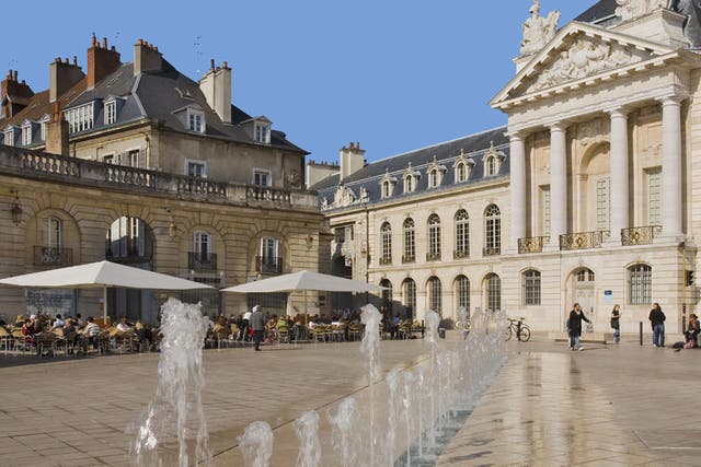 Make a splash: Dijon's Place de la Libération