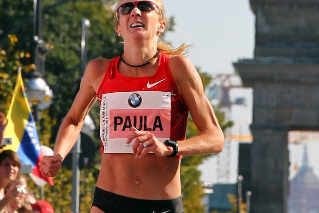 Paula Radcliffe has admitted she may never be able to compete again as she struggles to overcome a foot injury