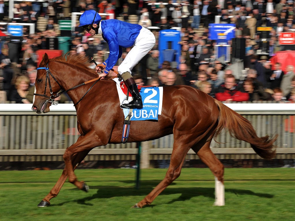 Dawn Approach claims the Dewhurst