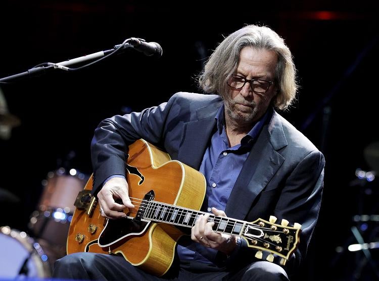 Eric Clapton sees touring as 'unapproachable' ahead of turning 70 next year