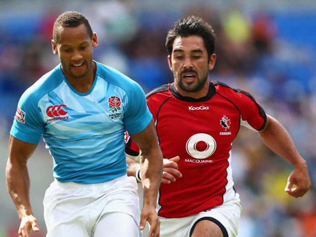 England were beaten finalists in the Bowl competition of the Gold Coast Sevens