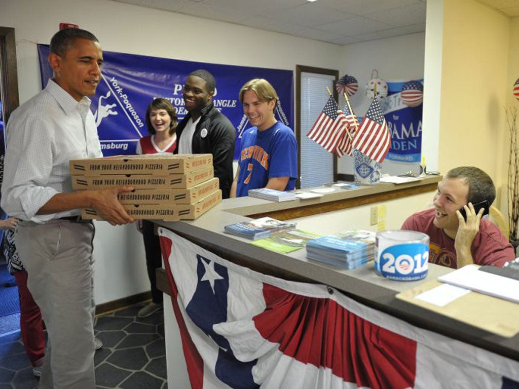 President Obama has retained the vote among young people
